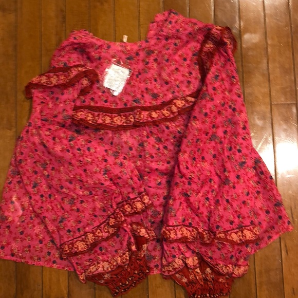 NEVER WORN Free People Pink/Rose top!! - Picture 3 of 4